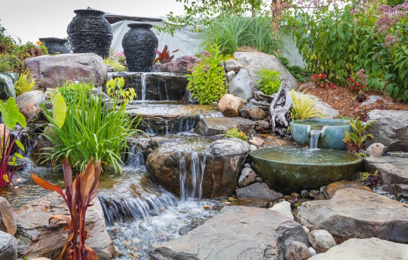 Rock Waterfall Installation in Honolulu, HI